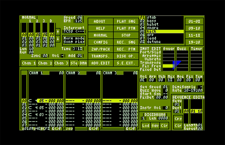 Mahoney AtariST music